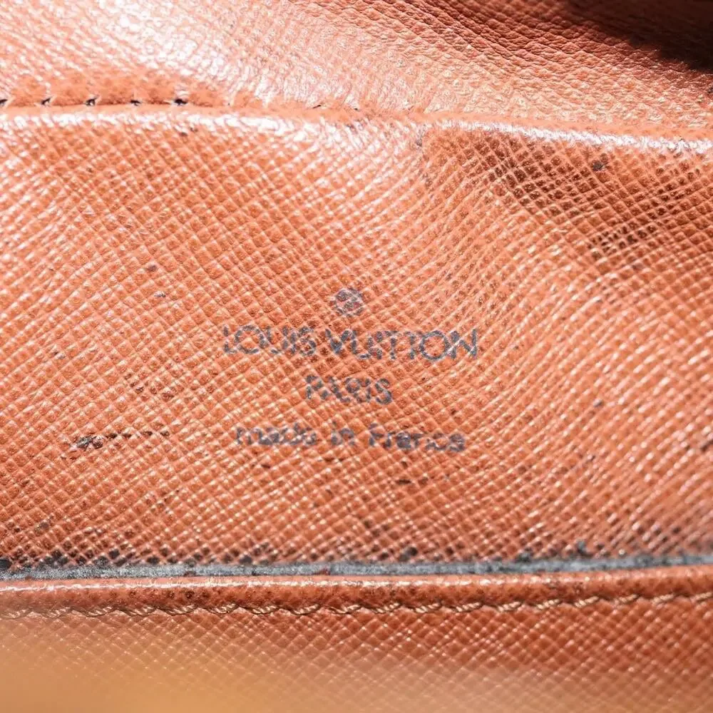 Louis Vuitton Monogram Compiegne 23 Clutch Bag Brown